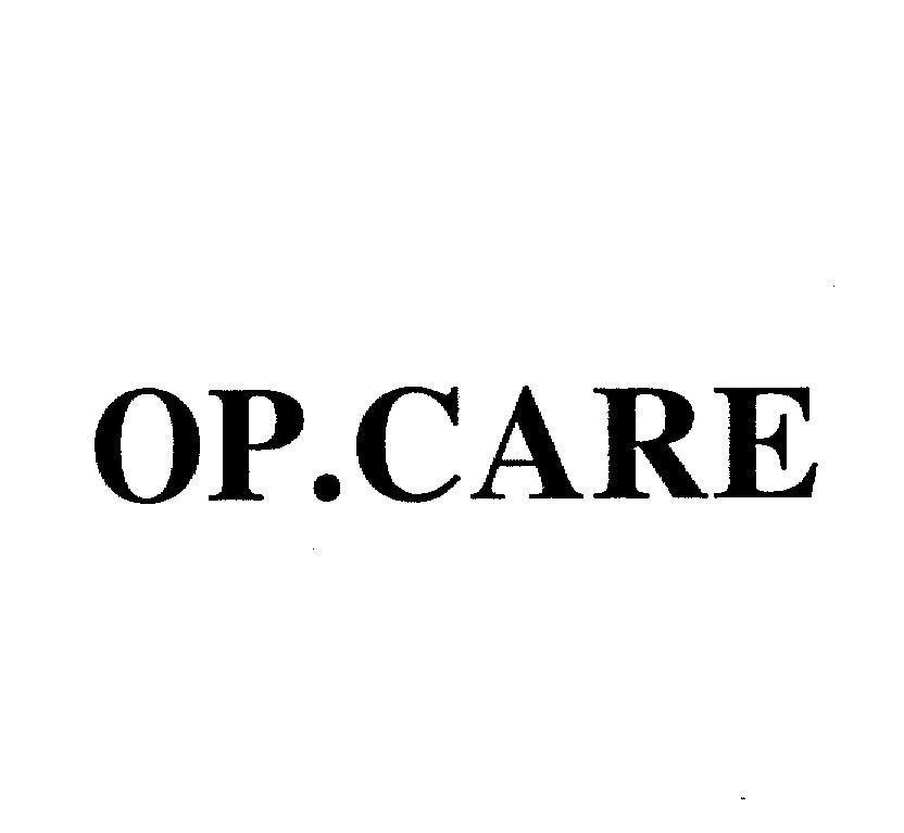 Mẫu nhãn hiệu OP.CARE