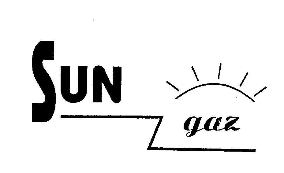 Mẫu nhãn hiệu SUN GAZ
