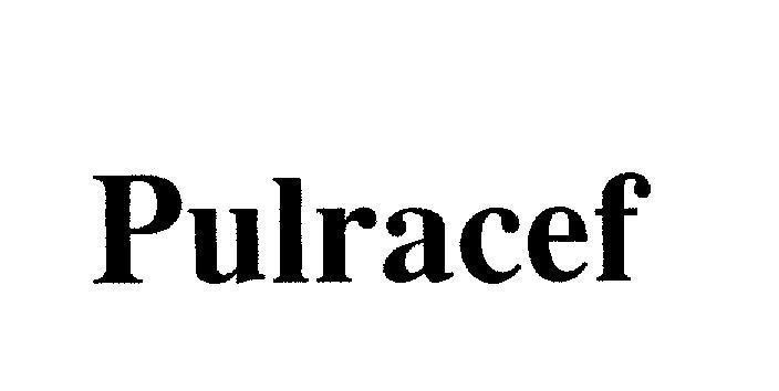 Mẫu nhãn hiệu PULRACEF