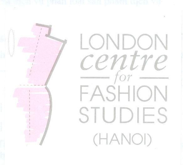 Mẫu nhãn hiệu LONDON CENTRE FOR FASHION STUDIES HANOI