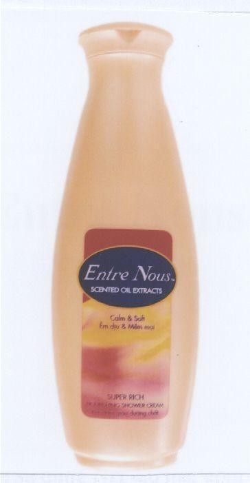 Mẫu nhãn hiệu ENTRE NOUS SCENTED OIL EXTRACTS