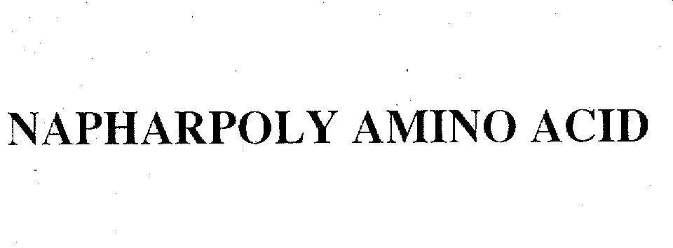 Mẫu nhãn hiệu NAPHARPOLY AMINO ACID