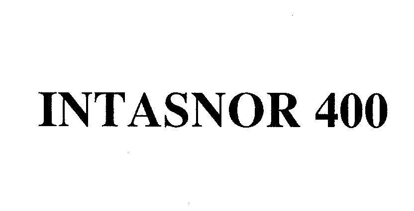 Mẫu nhãn hiệu INTASNOR 400
