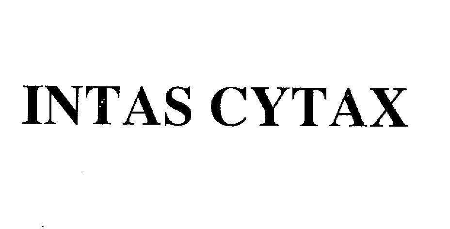 Mẫu nhãn hiệu INTAS CYTAX
