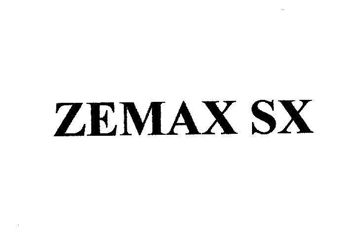 Mẫu nhãn hiệu ZEMAX SX