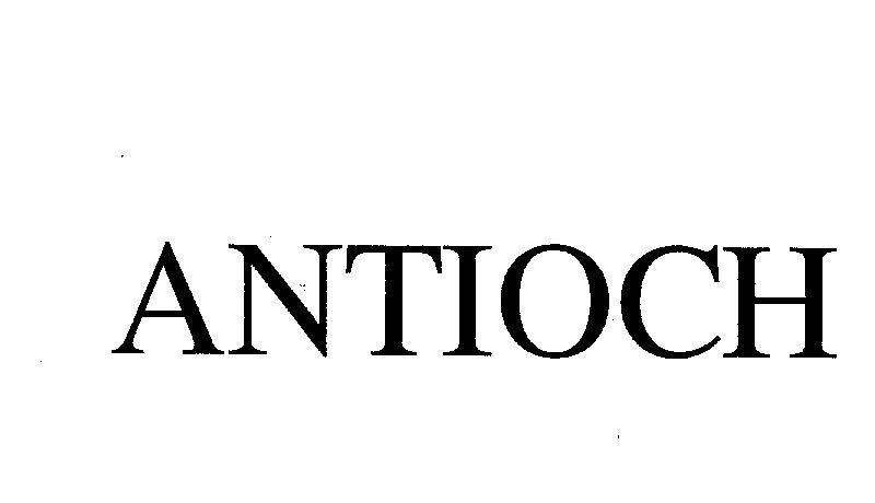 Mẫu nhãn hiệu ANTIOCH