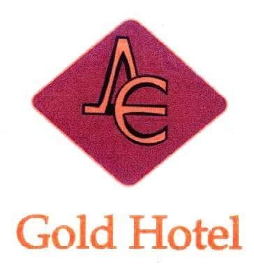 Mẫu nhãn hiệu A E GOLD HOTEL