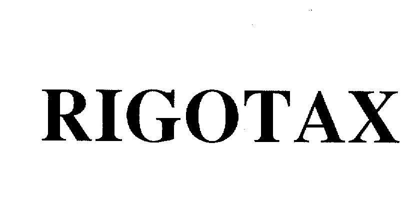 Mẫu nhãn hiệu RIGOTAX