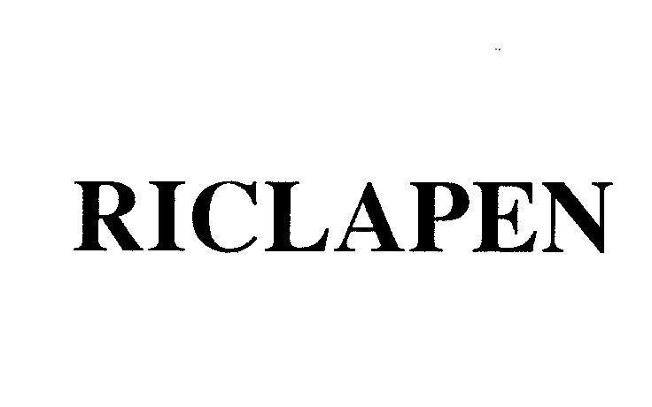 Mẫu nhãn hiệu RICLAPEN