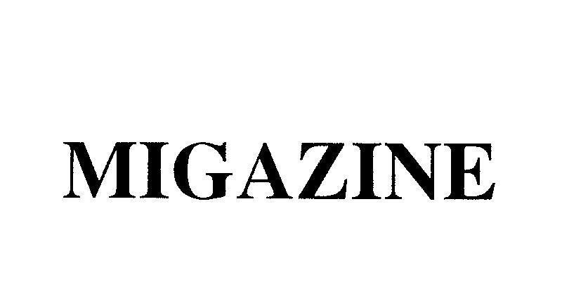 Mẫu nhãn hiệu MIGAZINE