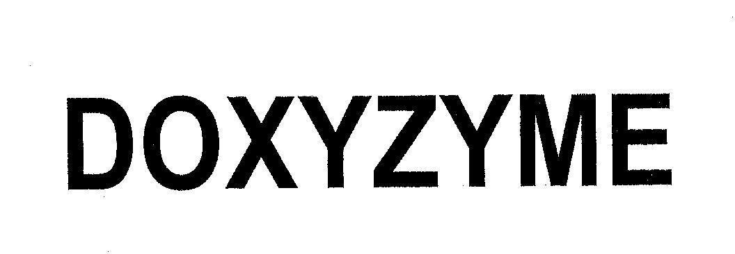 Mẫu nhãn hiệu DOXYZYME
