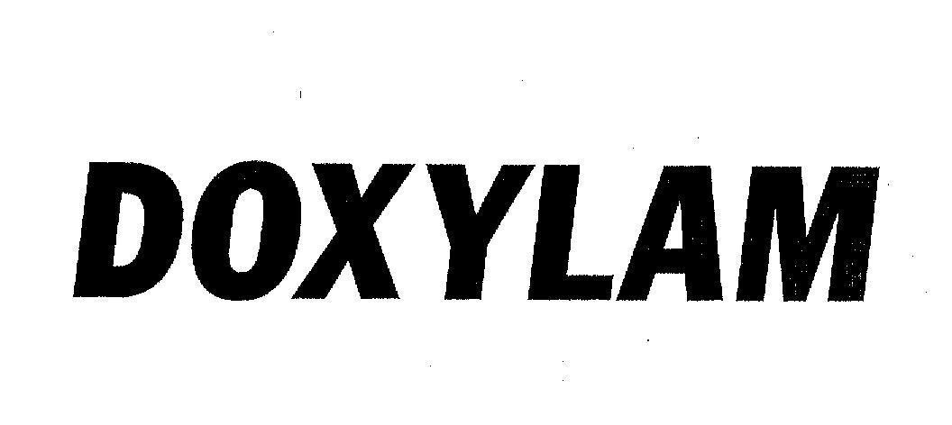 Mẫu nhãn hiệu DOXYLAM