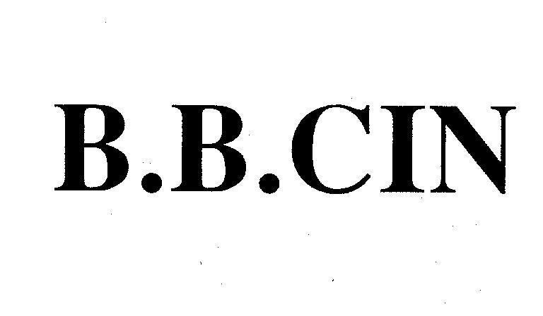 Mẫu nhãn hiệu B.B.CIN