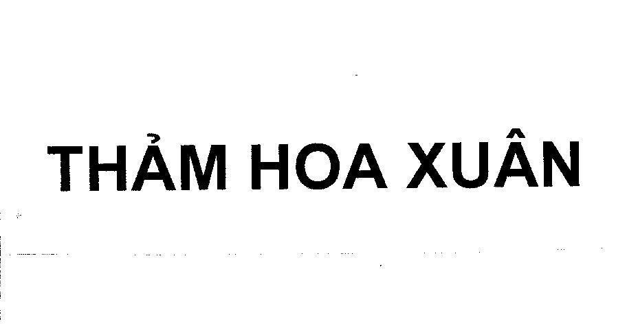 Mẫu nhãn hiệu THAM HOA XUAN