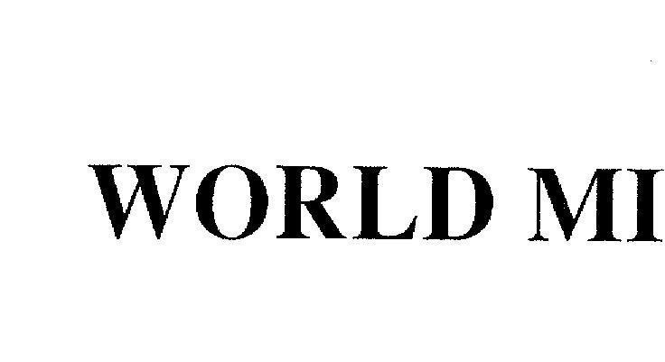 Mẫu nhãn hiệu WORLD MI