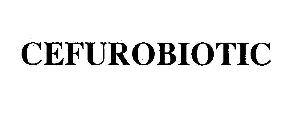 Mẫu nhãn hiệu CEFUROBIOTIC