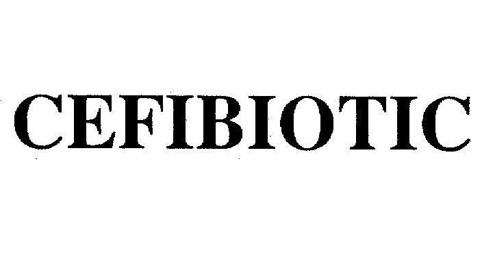 Mẫu nhãn hiệu CEFIBIOTIC