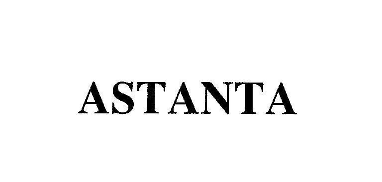 Mẫu nhãn hiệu ASTANTA