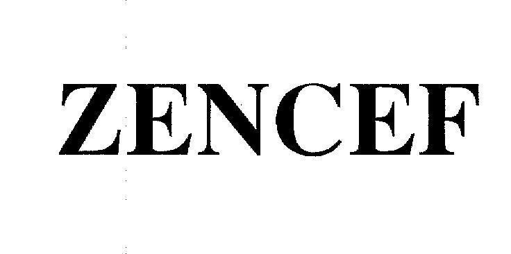 Mẫu nhãn hiệu ZENCEF