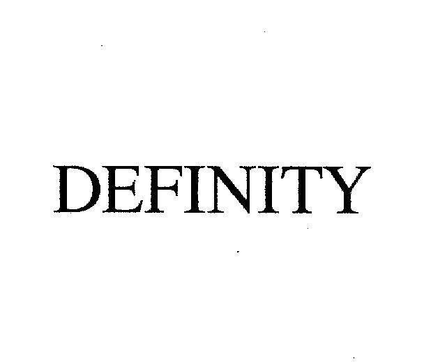 Mẫu nhãn hiệu DEFINITY