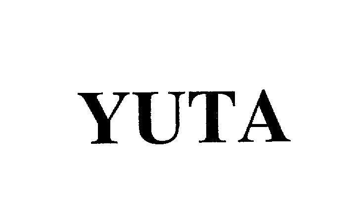 Mẫu nhãn hiệu YUTA