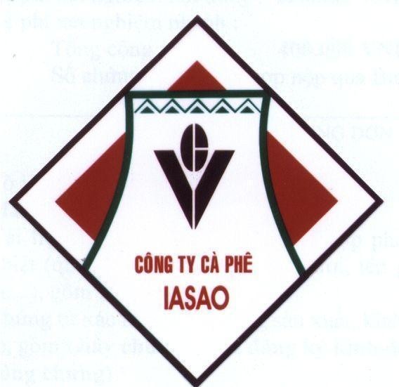 Mẫu nhãn hiệu Công Ty Cà Phê IASAO VC