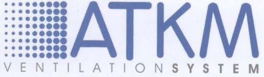 Mẫu nhãn hiệu ATKM VENTILATION SYSTEM