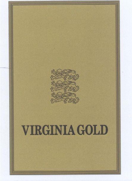 Mẫu nhãn hiệu VIRGINIA GOLD