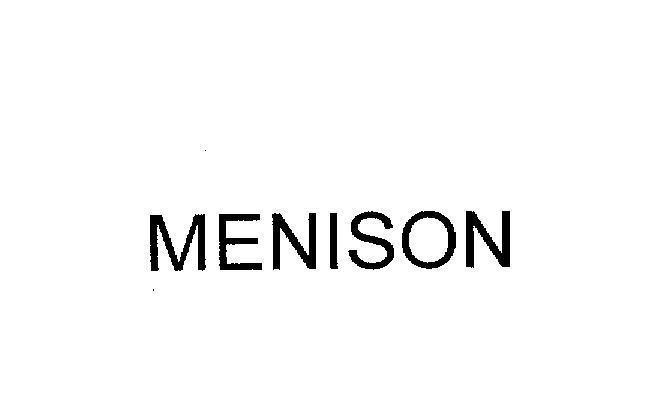 Mẫu nhãn hiệu MENISON
