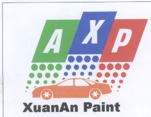 Mẫu nhãn hiệu A X P XUANAN PAINT