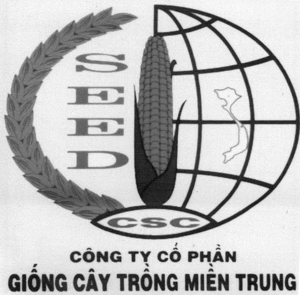 Mẫu nhãn hiệu SEED CSC CÔNG TY Cổ PHầN GIốNG CÂY TRồNG MIềN TRUNG