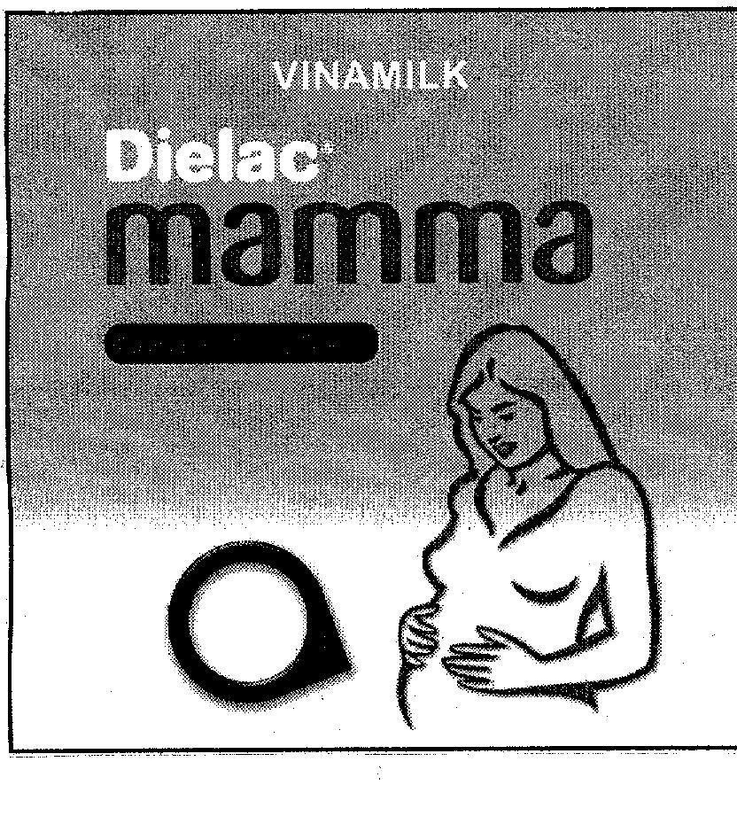 Mẫu nhãn hiệu VINAMILK DIELAC MAMMA