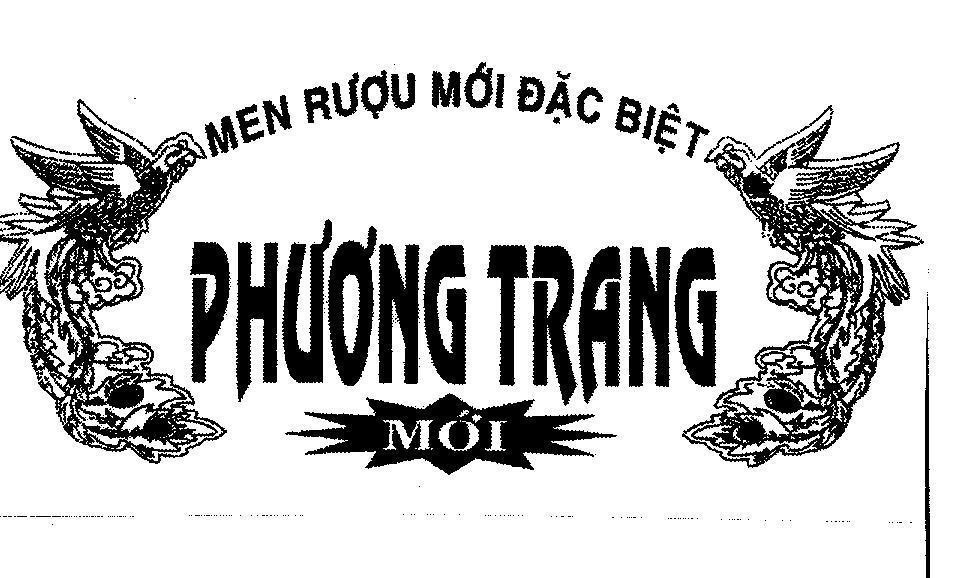 Mẫu nhãn hiệu MEN RUOU MOI DAC BIET PHUONG TRANG MOI