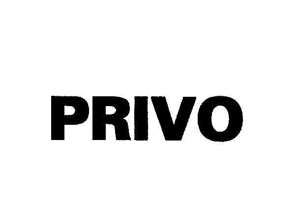 Mẫu nhãn hiệu PRIVO