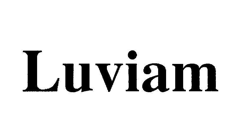 Mẫu nhãn hiệu LUVIAM