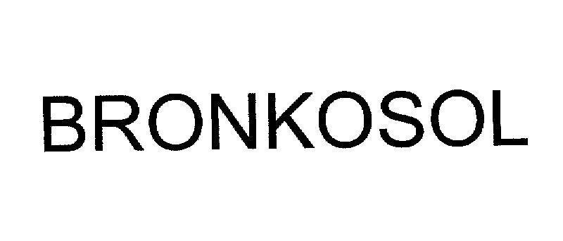 Mẫu nhãn hiệu BRONKOSOL