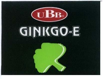 Mẫu nhãn hiệu UBB GINKGO-E