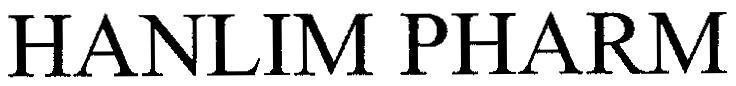 Mẫu nhãn hiệu HANLIM PHARM