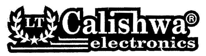 Mẫu nhãn hiệu LT CALISHWA ELECTRONICS
