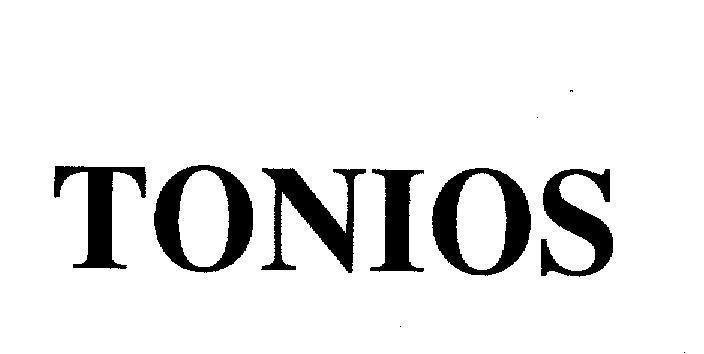 Mẫu nhãn hiệu TONIOS