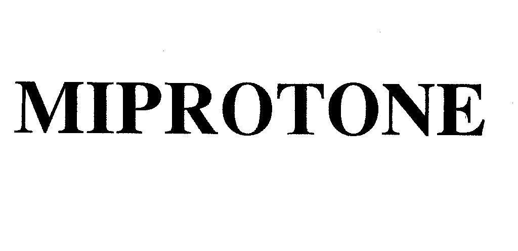 Mẫu nhãn hiệu MIPROTONE