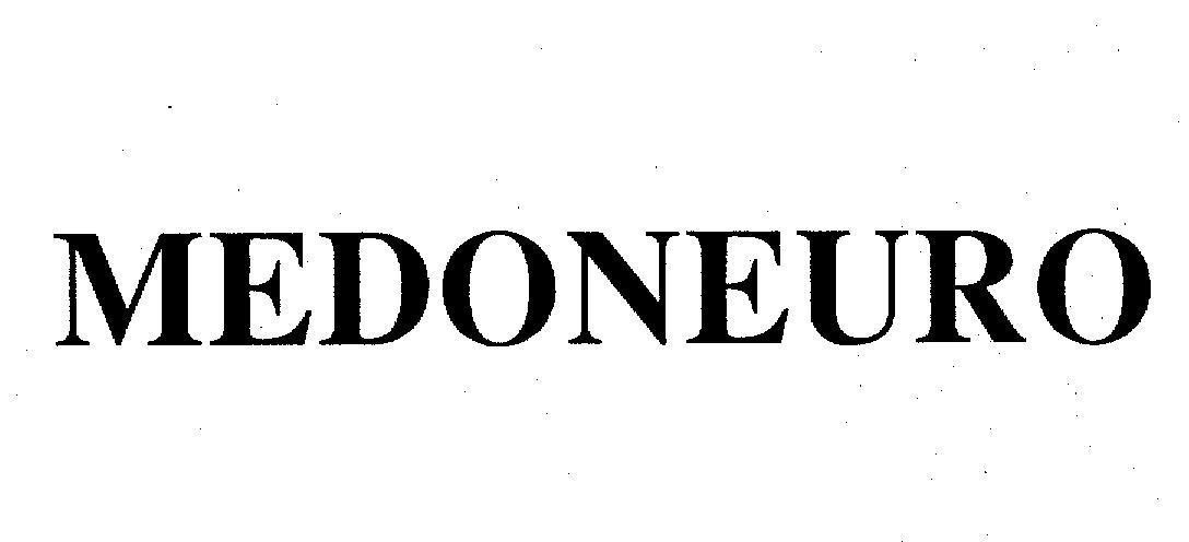 Mẫu nhãn hiệu MEDONEURO