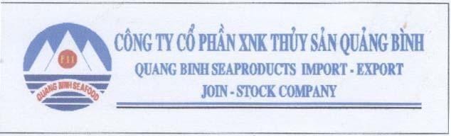 Mẫu nhãn hiệu F11 QUANG BINH SEAFOOD CONG TY CO PHAN XNK THUY SAN Quảng Bình