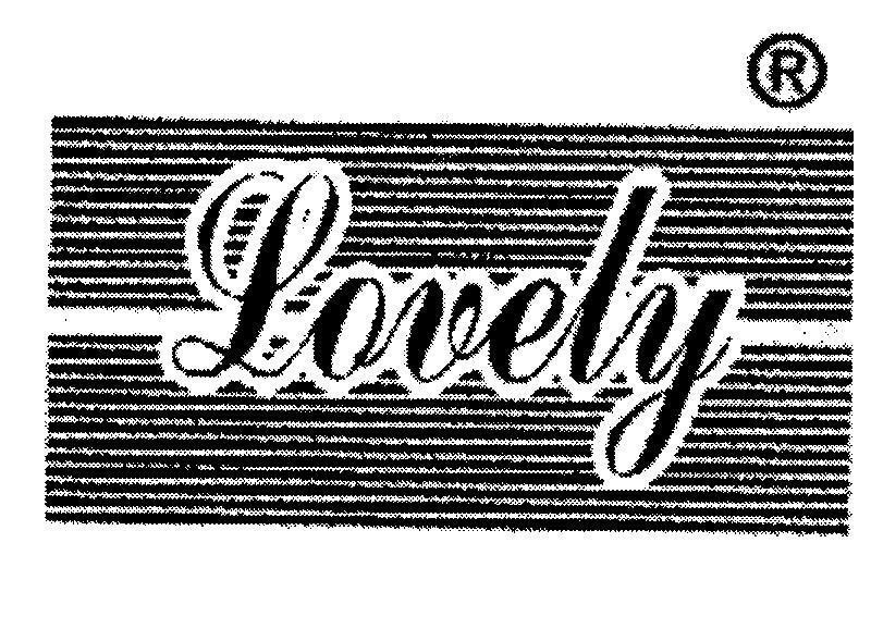 Mẫu nhãn hiệu LOVELY