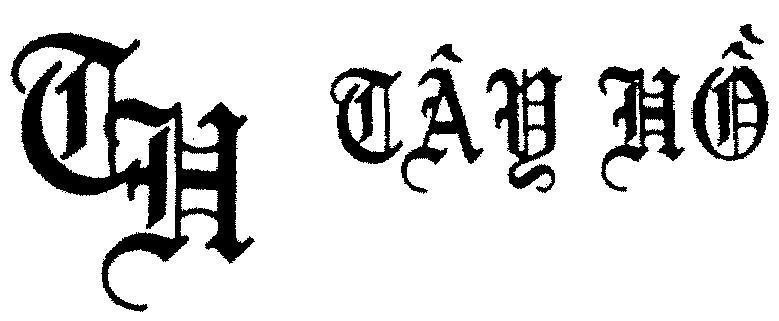 Mẫu nhãn hiệu TH TAY HO