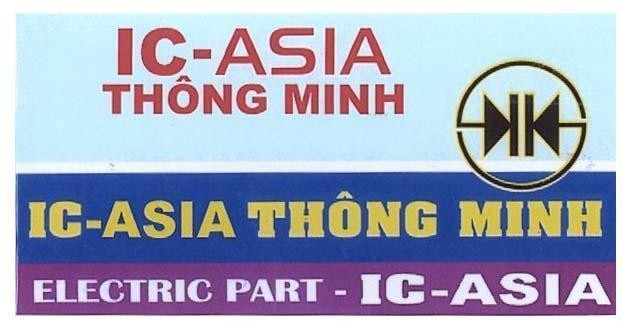 Mẫu nhãn hiệu IC-ASIA THONG MINH ELECTRIC PART IC-ASIA