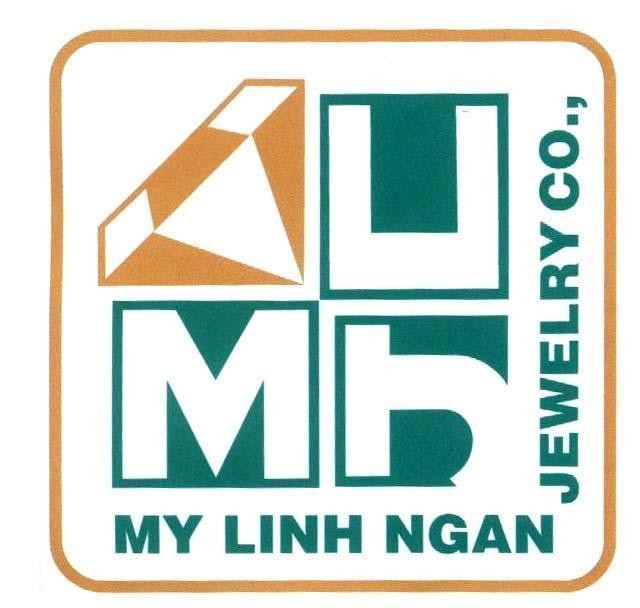 Mẫu nhãn hiệu M J C MY LINH NGAN JEWELRY CO