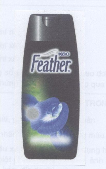 Mẫu nhãn hiệu KAO FEATHER