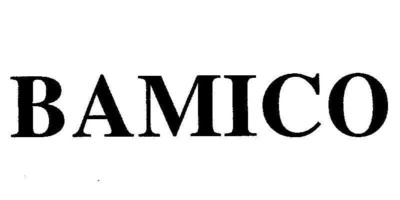 Mẫu nhãn hiệu BAMICO
