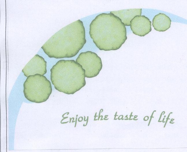 Mẫu nhãn hiệu ENJOY THE TASTE OF LIFE
